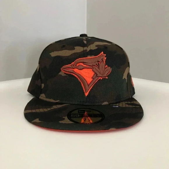 New Era 59Fifty Blue Jays Camo Hat - Picture 2 of 9